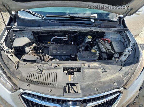 KL4CJDSB3HB019717 2017 BUICK ENCORE Silver Vista del compartimento del motor