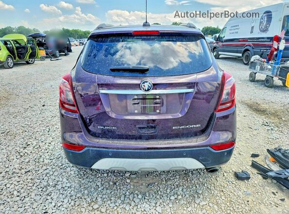 KL4CJDSM4HB197900 2017 BUICK ENCORE Фиолетовый Вид сзади