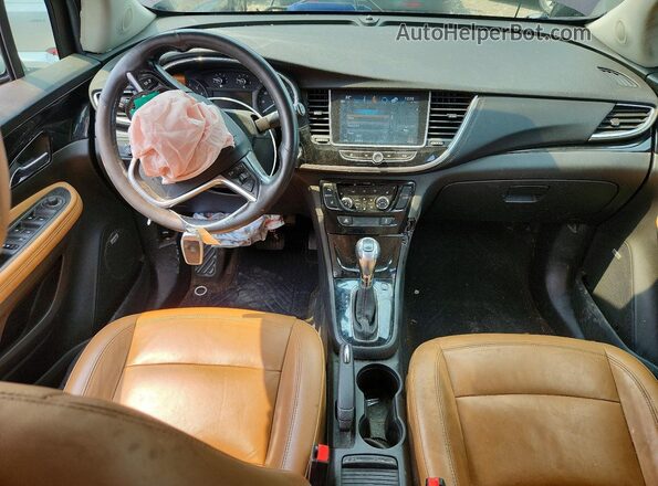 KL4CJDSM4HB197900 2017 BUICK ENCORE Фиолетовый Вид панели приборов