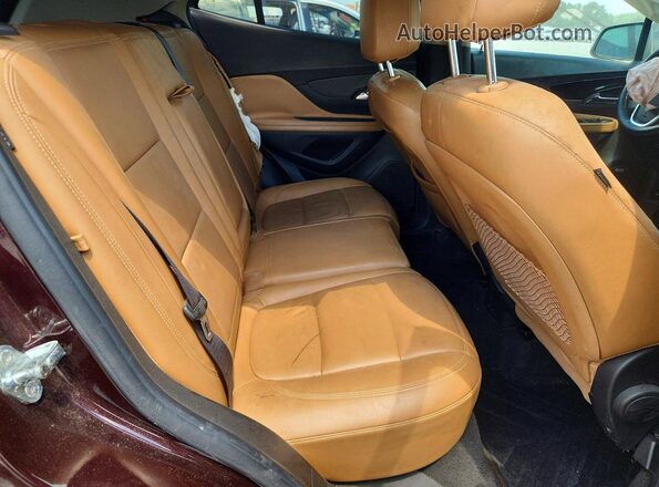 KL4CJDSM4HB197900 2017 BUICK ENCORE Фиолетовый Вид задней части салона