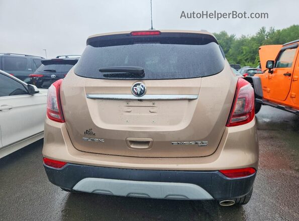 KL4CJESB2JB535398 2018 BUICK ENCORE Tan უკანა ხედი