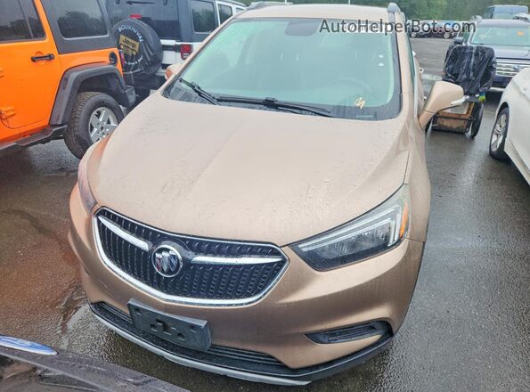 KL4CJESB2JB535398 2018 BUICK ENCORE Tan წინა ხედი