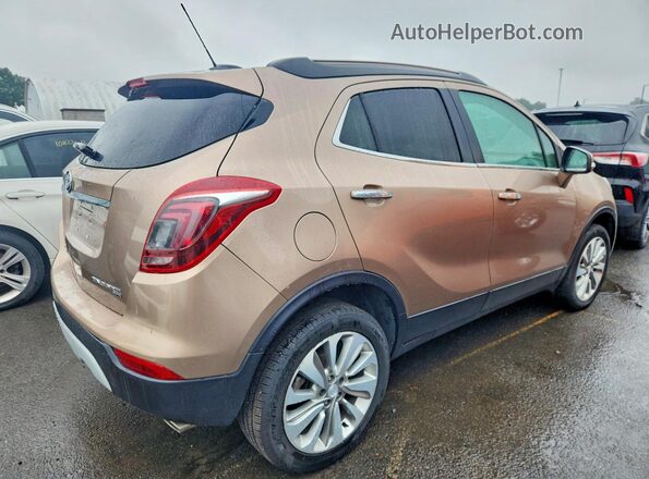 KL4CJESB2JB535398 2018 BUICK ENCORE Tan უკანა მარჯვენა