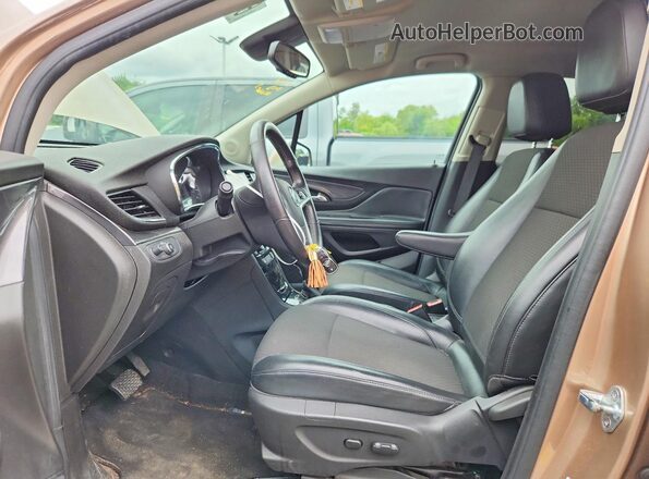 KL4CJESB3KB834707 2019 BUICK ENCORE Tan Widok wnętrza z przodu