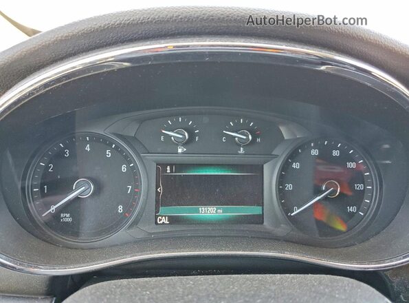 KL4CJESBXJB544978 2018 BUICK ENCORE Black Սարքավորումների վահանակի տեսք