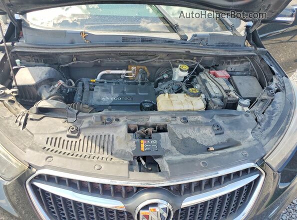 KL4CJFSB2JB608422 2018 BUICK ENCORE Black Widok komory silnika