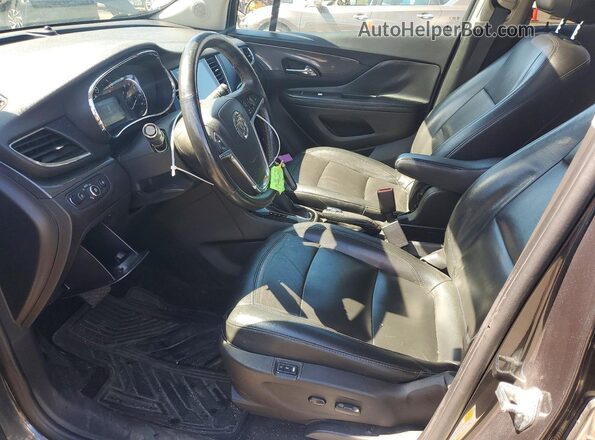KL4CJGSB5HB043938 2017 BUICK ENCORE Gray Widok wnętrza z przodu