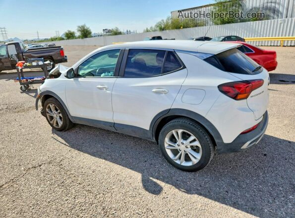 KL4MMBS22MB098534 2021 BUICK ENCORE Белый Задняя левая четверть
