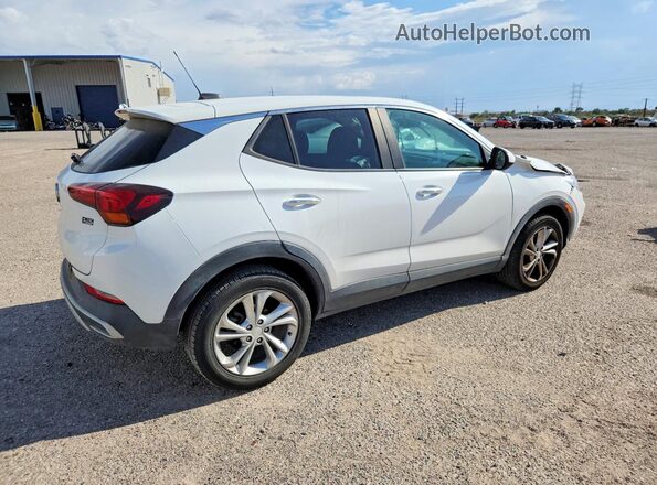 KL4MMBS22MB098534 2021 BUICK ENCORE Белый Задняя правая четверть