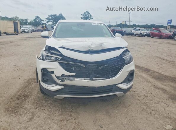 KL4MMBS29MB180681 2021 BUICK ENCORE White Դիմացի տեսք