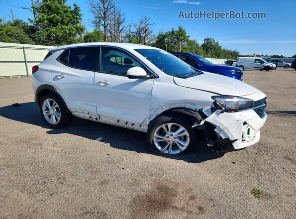 KL4MMCSL2LB112834 2020 BUICK ENCORE White Передня права чверть