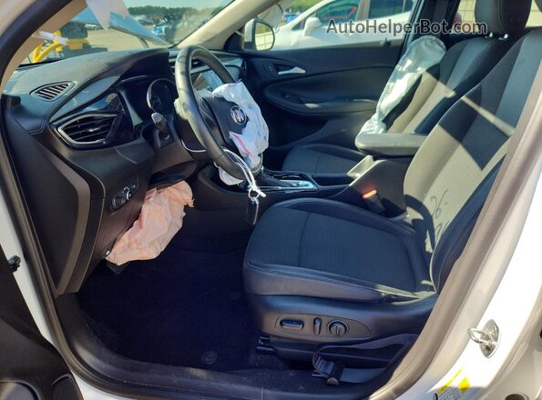 KL4MMCSL2LB112834 2020 BUICK ENCORE White Вид салону спереду