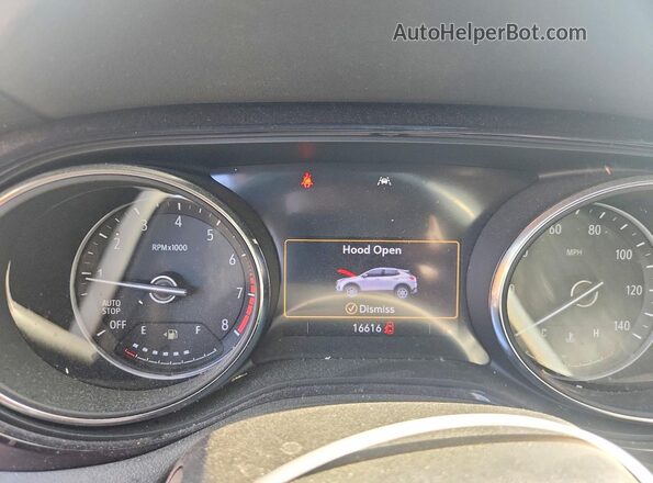KL4MMDS2XPB057679 2023 BUICK ENCORE Синий Вид щитка приборов