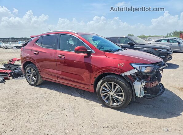 KL4MMDSL1NB136583 2022 BUICK ENCORE Red Front right