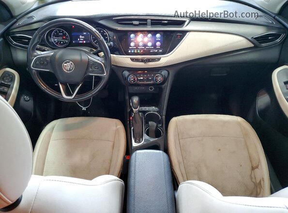 KL4MMESL5MB043750 2021 BUICK ENCORE Blue Вид панелі приладів
