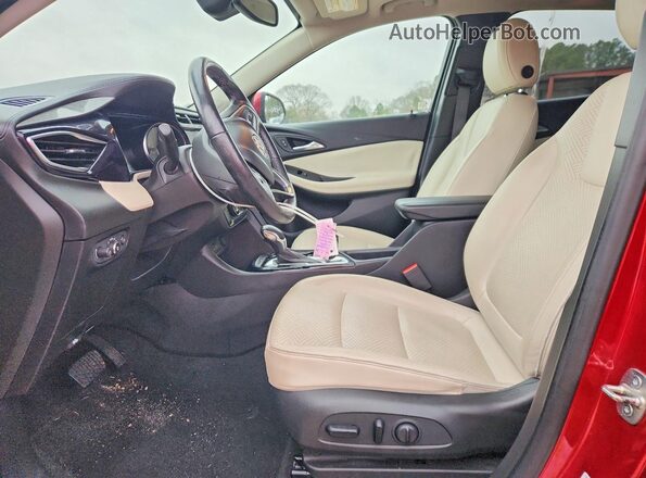 KL4MMFSL2LB065919 2020 BUICK ENCORE Красный Вид салона спереди