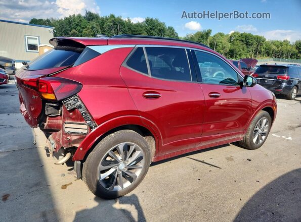 KL4MMGSL1NB038414 2022 BUICK ENCORE Red Rear right