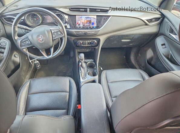 KL4MMGSL1NB038414 2022 BUICK ENCORE Red Dashboard view
