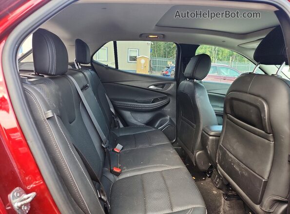 KL4MMGSL1NB038414 2022 BUICK ENCORE Red Rear interior view