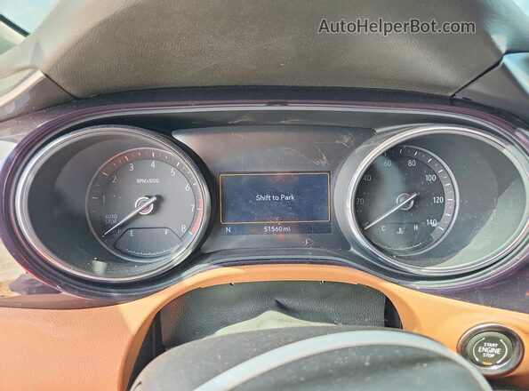 KL4MMGSL8MB149184 2021 BUICK ENCORE Purple Սարքավորումների վահանակի տեսք