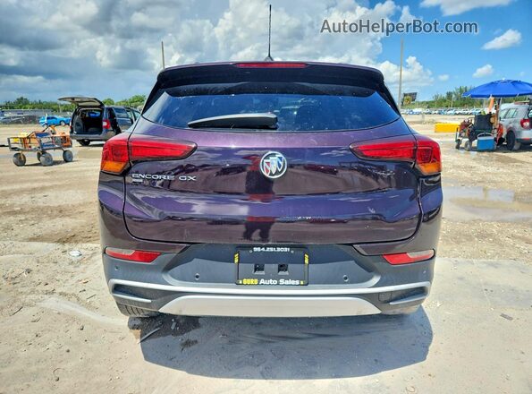 KL4MMGSL8MB149184 2021 BUICK ENCORE Purple Հետևի տեսք