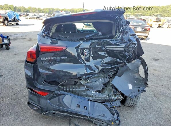 KL4MMGSL9MB145984 2021 BUICK ENCORE Black Вид ззаду
