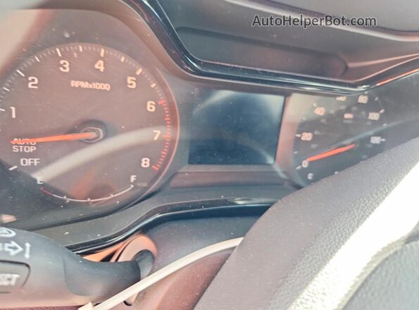 KL77LFE20RC033804 2024 CHEVROLET TRAX Оранжевый Вид щитка приборов