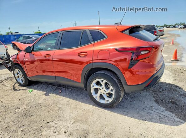 KL77LFE20RC033804 2024 CHEVROLET TRAX Оранжевый Задняя левая четверть