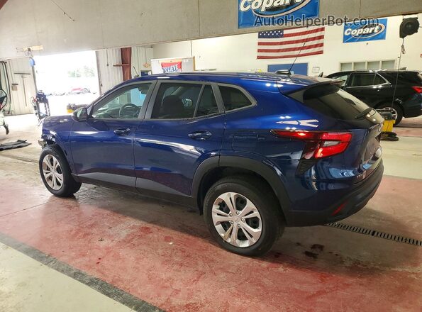 KL77LFE21RC158875 2024 CHEVROLET TRAX Blue უკანა მარცხენა