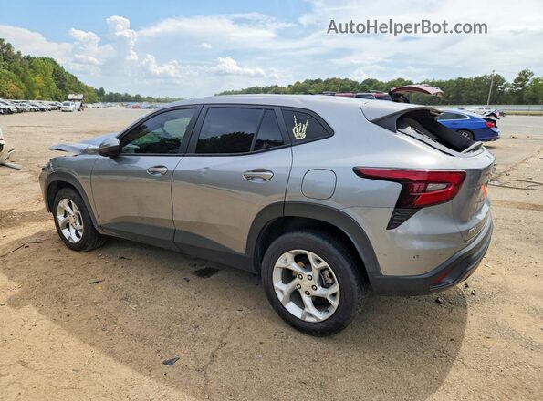 KL77LFE28RC159246 2024 CHEVROLET TRAX Silver Rear left