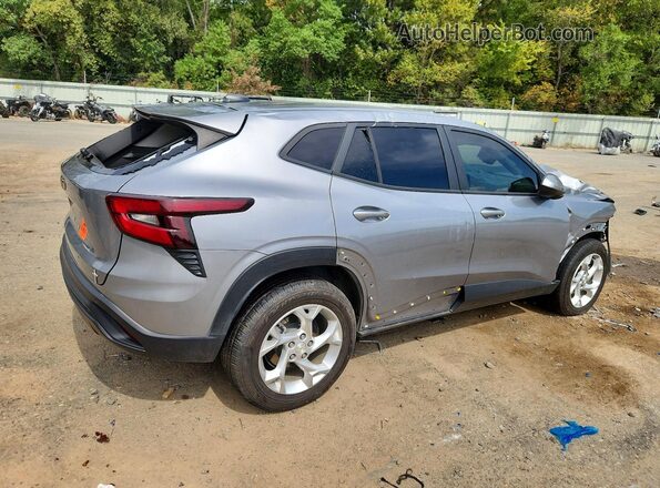 KL77LFE28RC159246 2024 CHEVROLET TRAX Silver Rear right