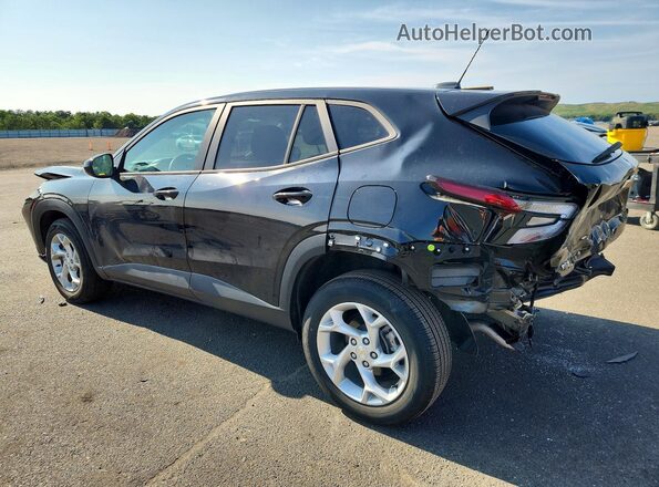 KL77LFE29RC100495 2024 CHEVROLET TRAX Черный Задняя левая четверть