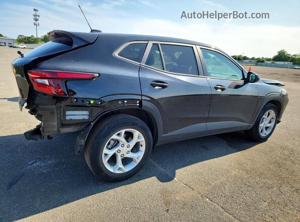 KL77LFE29RC100495 2024 CHEVROLET TRAX Черный Задняя правая четверть