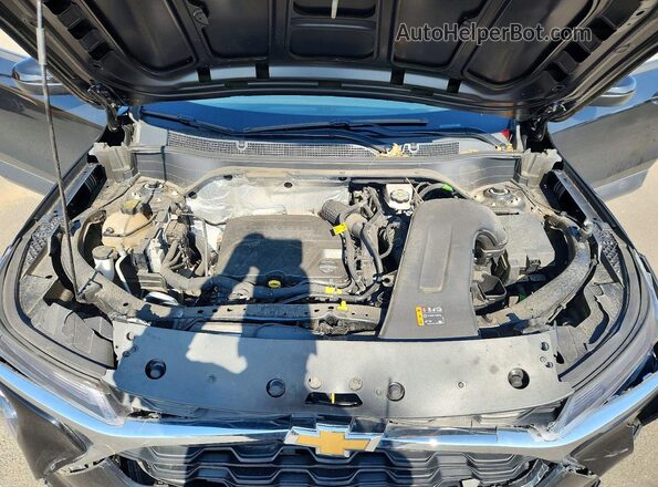 KL77LFE29RC100495 2024 CHEVROLET TRAX Черный Вид подкапотного пространства