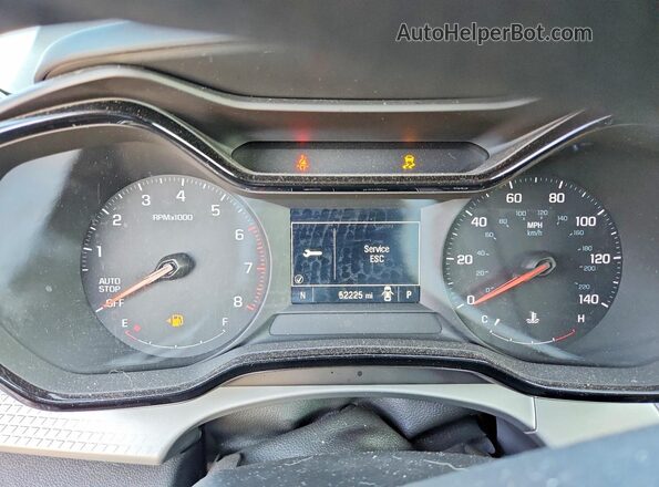 KL77LFE2XRC043191 2024 CHEVROLET TRAX Black Widok zestawu wskaźników
