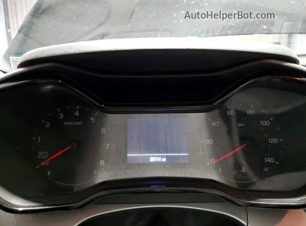 KL77LFEP1SC001266 2025 CHEVROLET TRAX Черный Вид щитка приборов