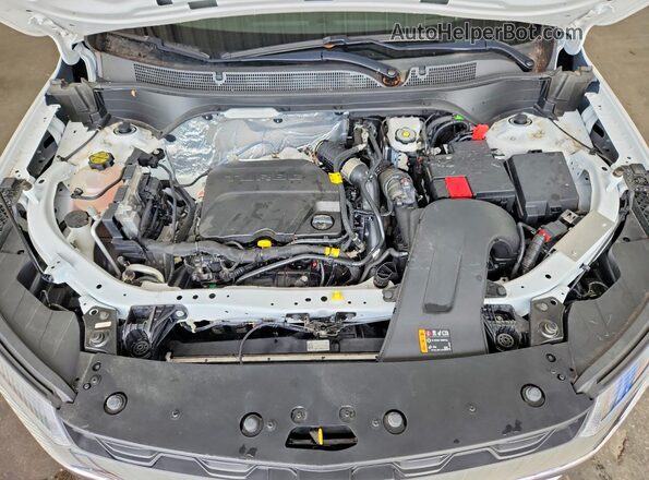 KL77LFEP8SC197738 2025 CHEVROLET TRAX White Vista del compartimento del motor