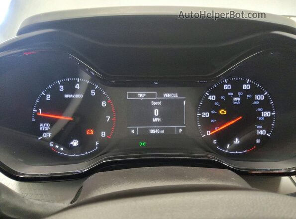 KL77LFEPXTC098629 2026 CHEVROLET TRAX Silver Սարքավորումների վահանակի տեսք