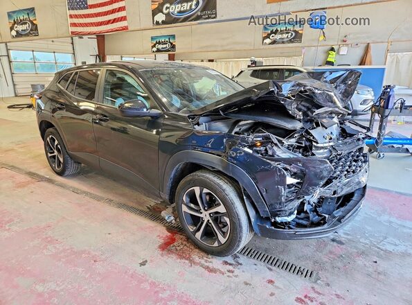 KL77LGE21RC022302 2024 CHEVROLET TRAX Black Առջևի աջ