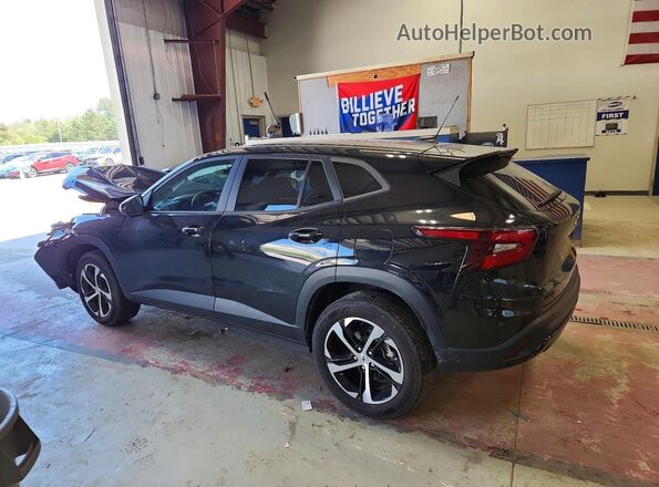 KL77LGE21RC022302 2024 CHEVROLET TRAX Black Հետևի ձախ