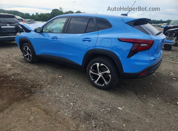 KL77LGE24RC082042 2024 CHEVROLET TRAX Синий Задняя левая четверть