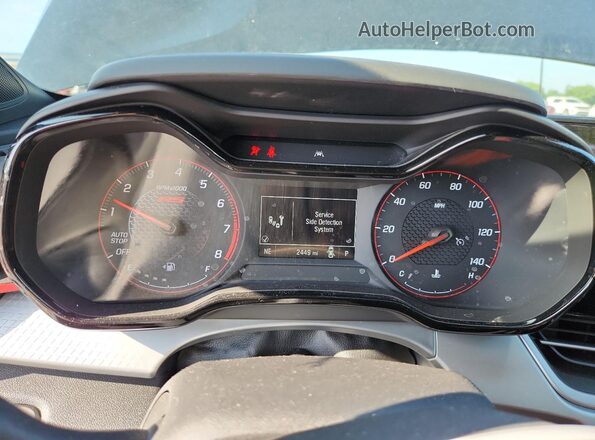 KL77LGEP9TC110047 2026 CHEVROLET TRAX Black ხელსაწყოთა პანელის ხედი