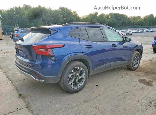 KL77LHE22RC215886 2024 CHEVROLET TRAX Blue Задня права чверть