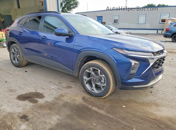 KL77LHE22RC215886 2024 CHEVROLET TRAX Blue Передня права чверть