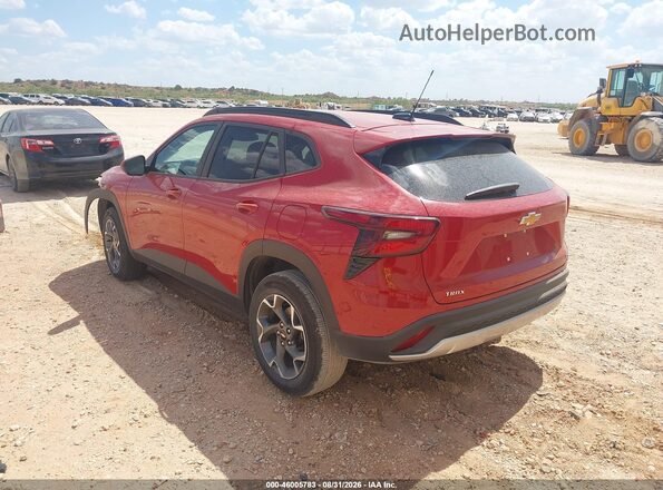 KL77LHEP2TC084591 2026 CHEVROLET TRAX Red უკანა მარცხენა