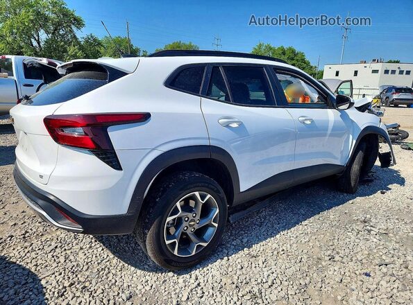 KL77LHEP4SC236319 2025 CHEVROLET TRAX White უკანა მარჯვენა
