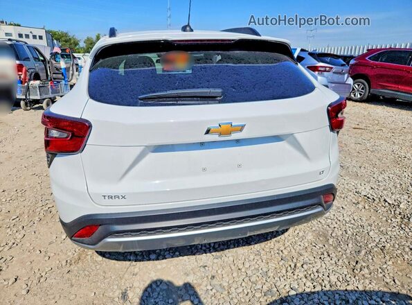 KL77LHEP4SC236319 2025 CHEVROLET TRAX White უკანა ხედი