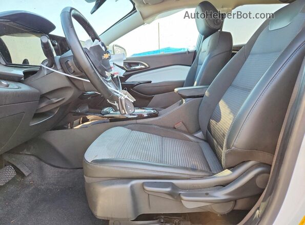 KL77LHEP4SC241259 2025 CHEVROLET TRAX White Widok wnętrza z przodu