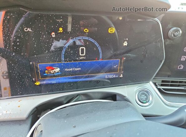 KL77LHEP4SC241259 2025 CHEVROLET TRAX White Widok zestawu wskaźników