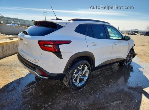 KL77LHEP5SC236331 2025 CHEVROLET TRAX White Trasero derecho